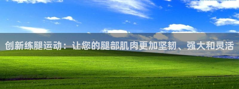 征途国际平台是正规平台吗：创新练腿运动：让您的腿部肌