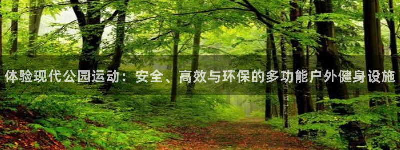 征途国际娱乐是那个系列的台子：体验现代公园运动：安全、高效与